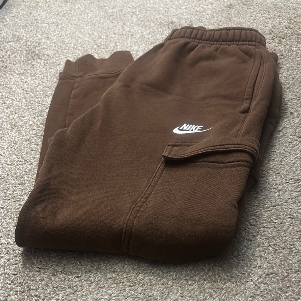 Nike Kids Chocolate Brown Joggers